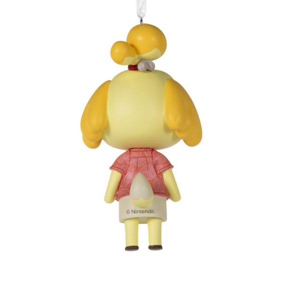 Hallmark 2021 Animal Crossing Video Game Isabelle Christmas Ornament New - Picture 4 of 4